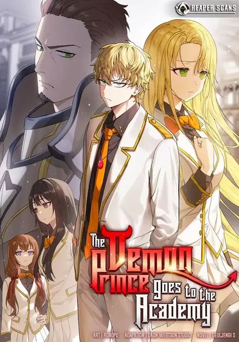 ปกThe Demon Prince Goes to the Academy
